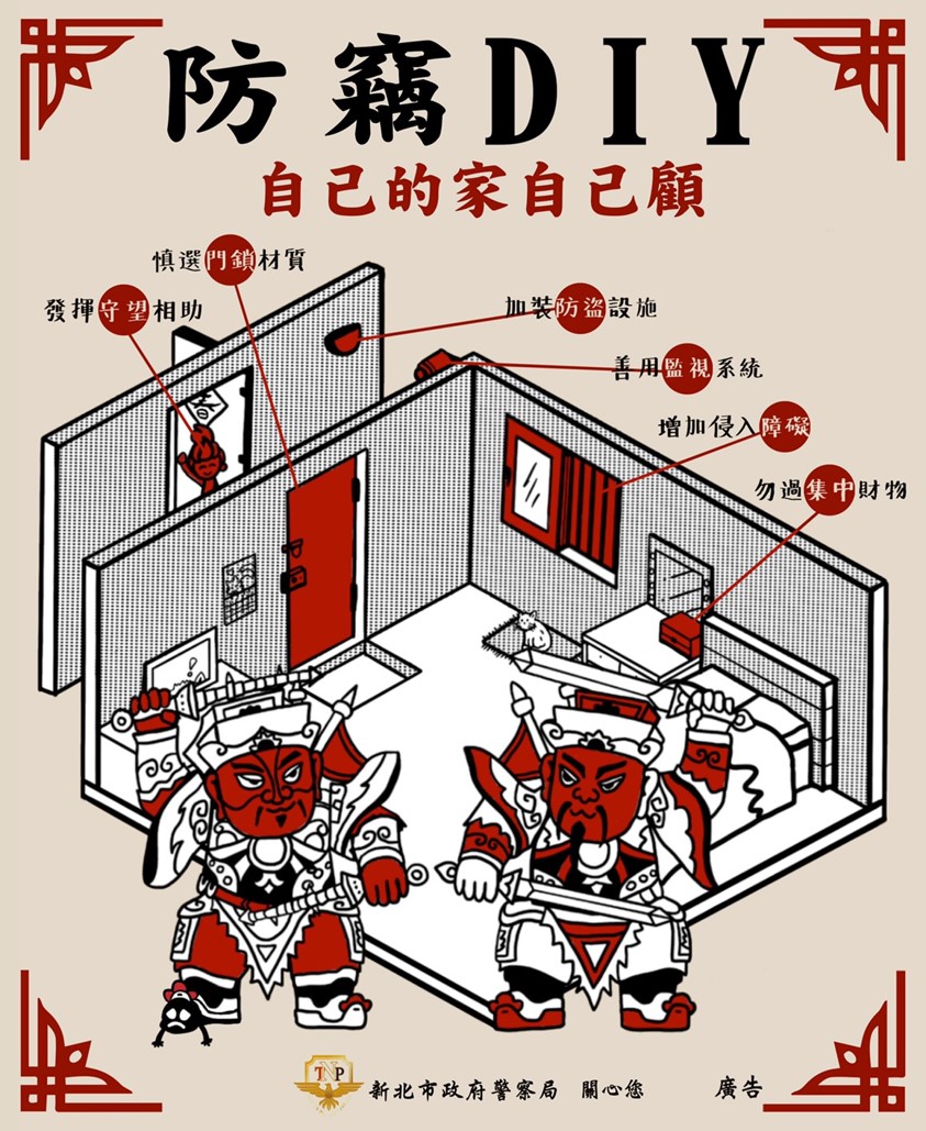 防竊DIY，自己的家自己顧
