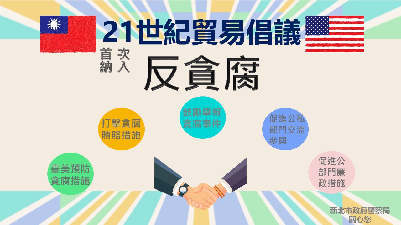 臺美21世紀貿易倡議反貪腐