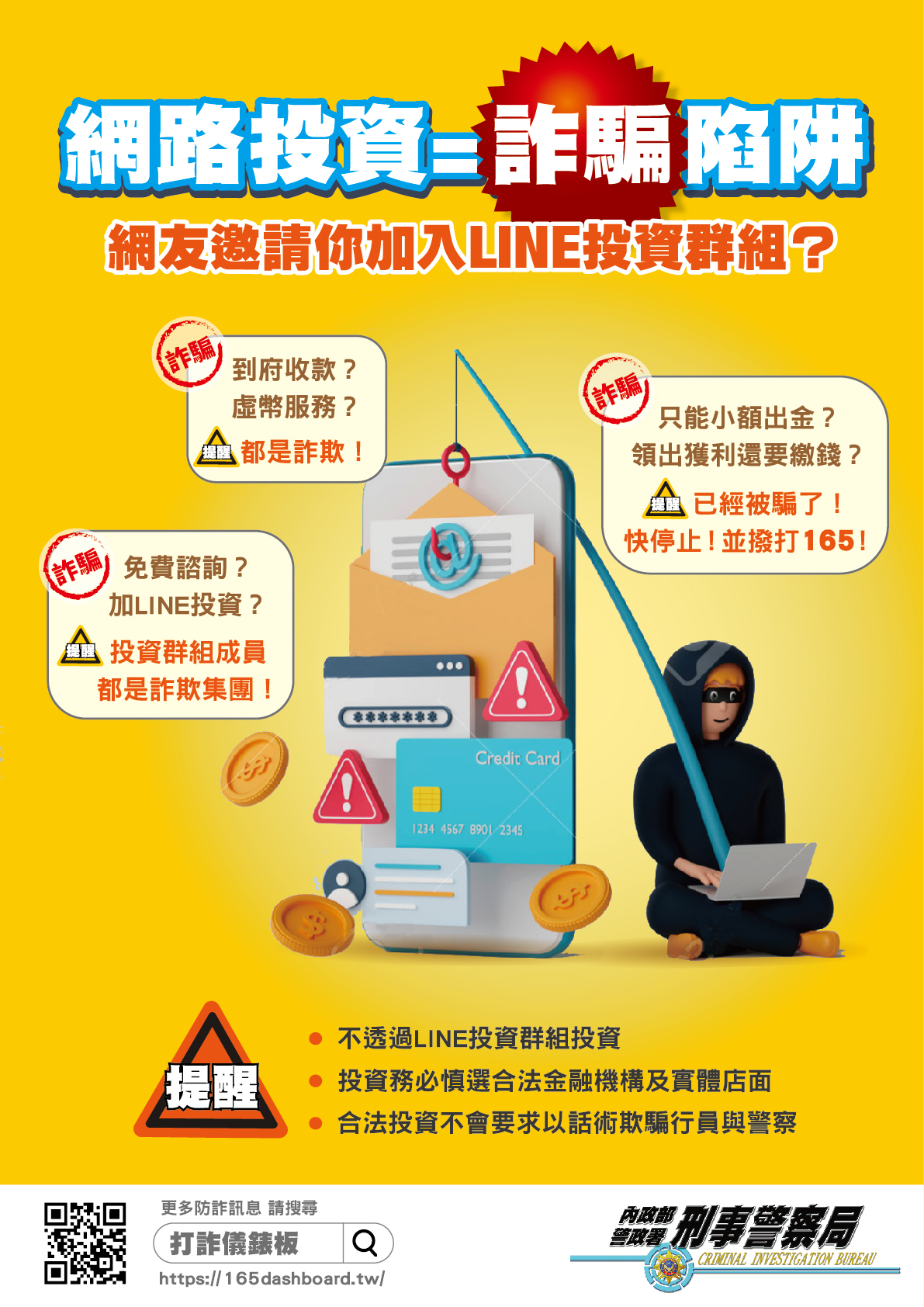 網路投資？詐騙陷阱？